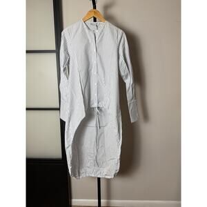 NWT Harshman Nobis High Low Button Down Shirt Size XS